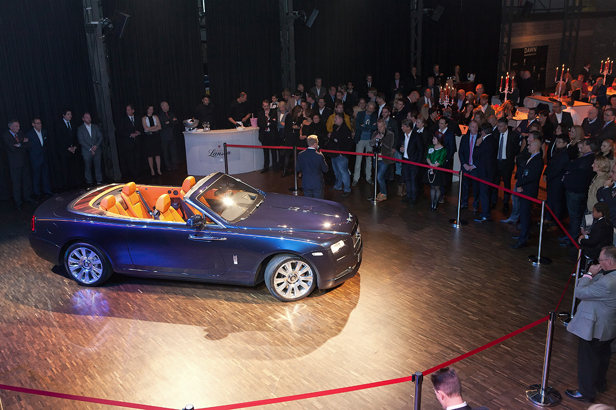 Event und Veranstaltungsfotografie Rolls Royce Event - Dawn