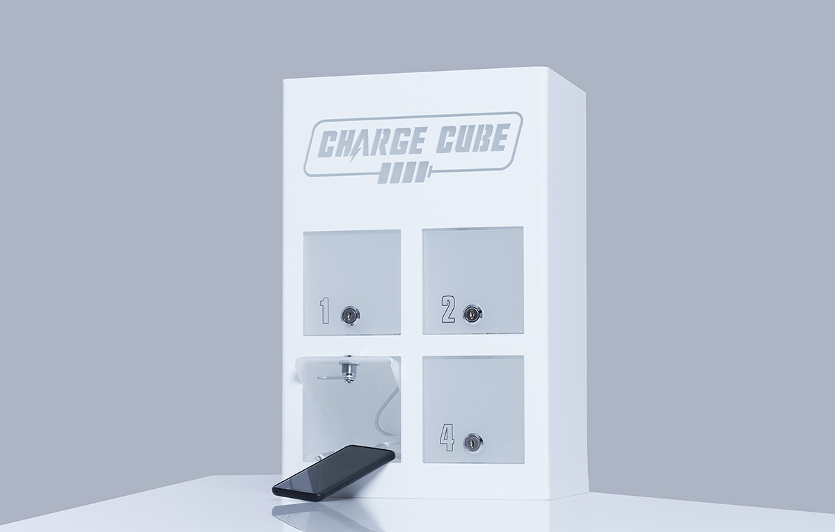 Produktfotografie Chargecube im Studio