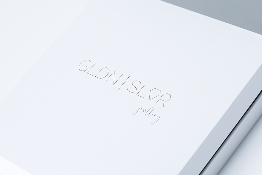 Produktfotografie Produktverpackung GLDN SLVR Jewellery
